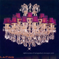 Lustre bougie en cristal traditionnel classique en laiton LT-12813